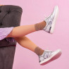 Damen-Sportschuhe 694 Perlweiß kombiniert