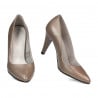 Elegante Damenschuhe 1234 Cappuccino