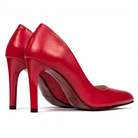 Elegante Damenschuhe 1276 rot