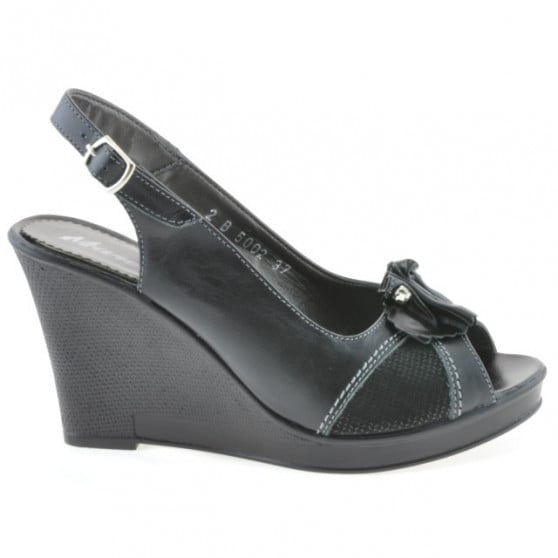 Damensandalen 5002 schwarz Damensandalen 5002 schwarz
