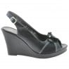 Damensandalen 5002 schwarz