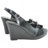 Damensandalen 5002 schwarz