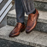 Elegante Herrenschuhe 907 a braun lifestyle