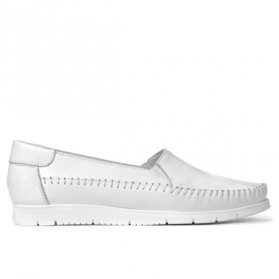 Damen-Mokassins 6023 weiß Damen-Mokassins 6023 weiß