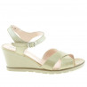 Damen Sandalen 5007 Lack Beige
