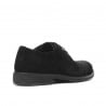 Casual/klassische Herrenschuhe 918 schwarz Velours