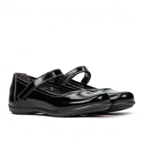 Kinderschuhe 151-1 Lack schwarz
