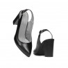 Damensandalen 1281 schwarz