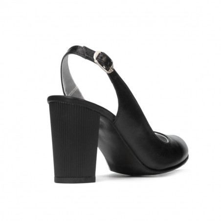 Damensandalen 1281 schwarz