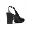 Damensandalen 1281 schwarz