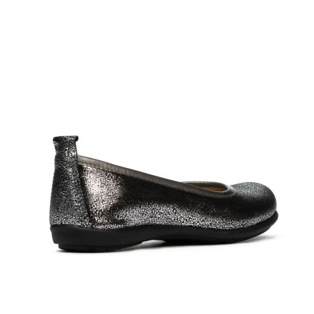 Kinderschuhe 100-1 silbern perlmuttfarben