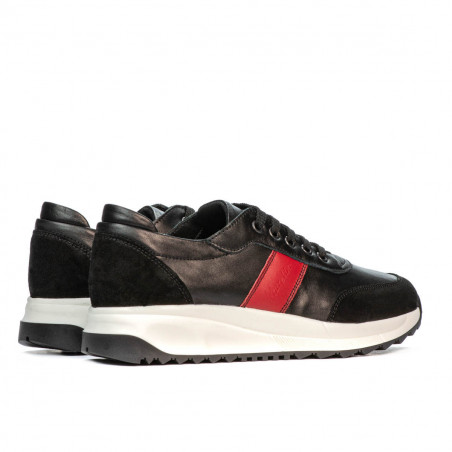 Damen Sportschuhe 6030 schwarz+rot