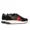 Damen Sportschuhe 6030 schwarz+rot