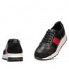 Damen Sportschuhe 6030 schwarz+rot