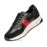Damen Sportschuhe 6030 schwarz+rot