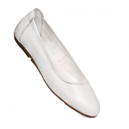 Damen Ballerinas 6027 weiß