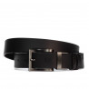 Damen Gürtel 18m schwarz+schwarzer Python
