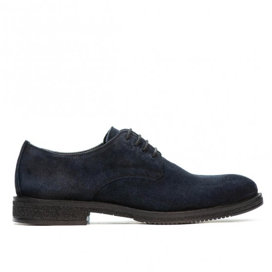 Casual/ elegante Herrenschuhe 918 Indigo Veloursleder Casual/ elegante Herrenschuhe 918 Indigo Veloursleder
