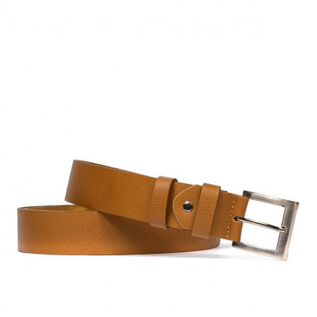 Unisex-Gürtel 01b Kamelbraun