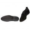 Herren Freizeitschuhe 816 Schwarz Velours