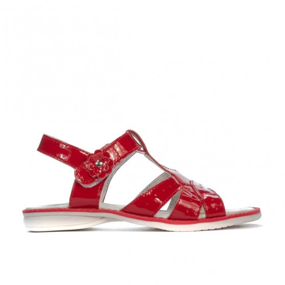 Kleinkinder Sandalen 18c roter Lack Kleinkinder Sandalen 18c roter Lack