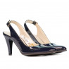 Damen Sandalen 1236 in Lack Indigo