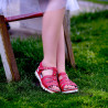 Damensandalen 5032 Rot lifestyle