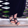 Damen Sandalen 5039 schwarz lifestyle