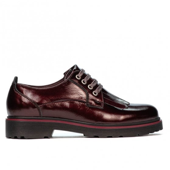 Damen Freizeitschuhe 6025 Lack Bordeaux Damen Freizeitschuhe 6025 Lack Bordeaux