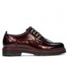 Damen Freizeitschuhe 6025 Lack Bordeaux