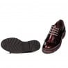 Damen Freizeitschuhe 6025 Lack Bordeaux