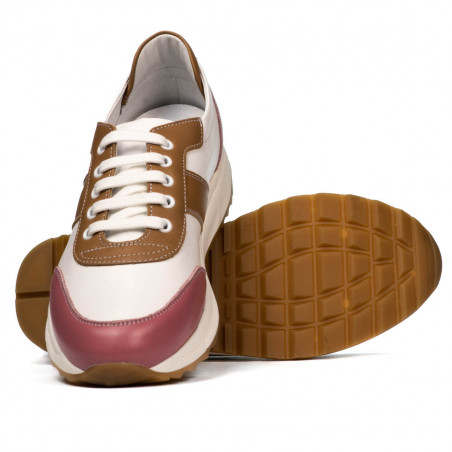 Damen-Sportschuhe 6030 rosa+weiß