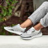 Damen-Sneaker 6024 silber+weiß