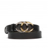 Damen Gürtel 21m schwarz