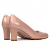 Elegante Damenschuhe 1209 Perlmutt Puderfarbe
