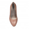 Elegante Damenschuhe 1209 Perlmutt Puderfarbe