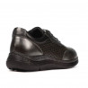 Damen-Sportschuhe 6024 Silber+Schwarz