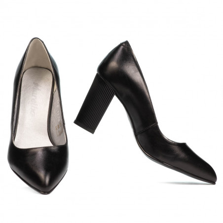 Elegante Damenschuhe 1278 schwarz