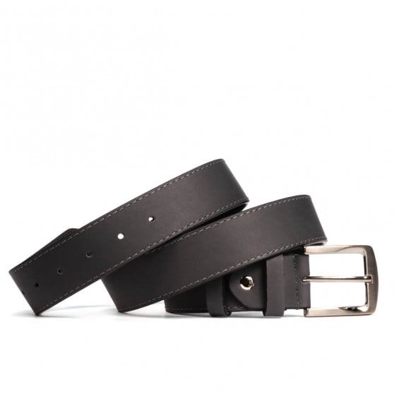 Herren-/Damen-Gürtel 01bc grau