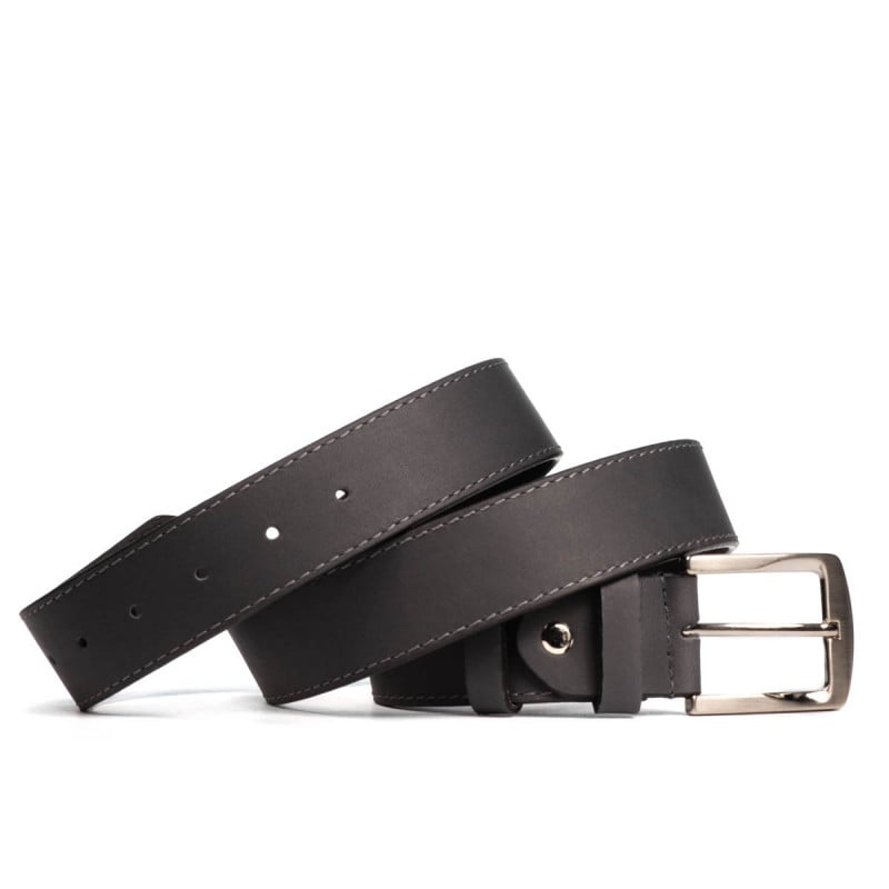 Herren-/Damen-Gürtel 01bc grau