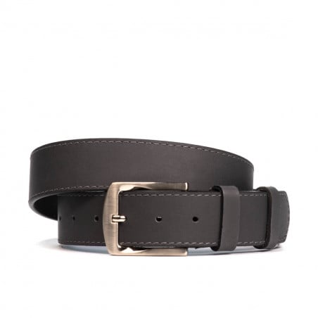 Herren-/Damen-Gürtel 01bc grau