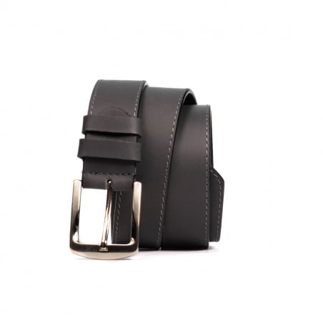 Herren-/Damen-Gürtel 01bc grau