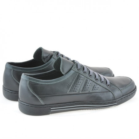 Herrensportschuhe 703 schwarz
