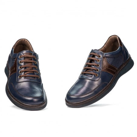 Freizeitschuhe/Sneakers Herren 919m indigo kombiniert