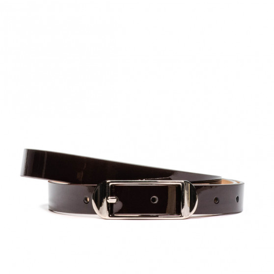 Damen-Gürtel 03m Lack Bordeaux Damen-Gürtel 03m Lack Bordeaux
