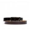 Damen-Gürtel 03m Lack Bordeaux