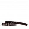 Damen-Gürtel 03m Lack Bordeaux