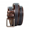 Herrengürtel 18b braun+biz indigo