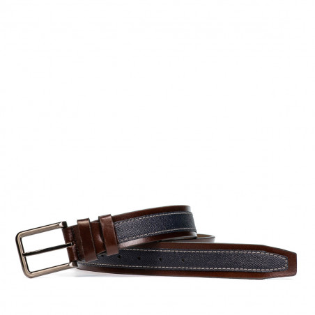 Herrengürtel 18b braun+biz indigo