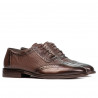 Elegante Herrenschuhe 922 a Kaffee